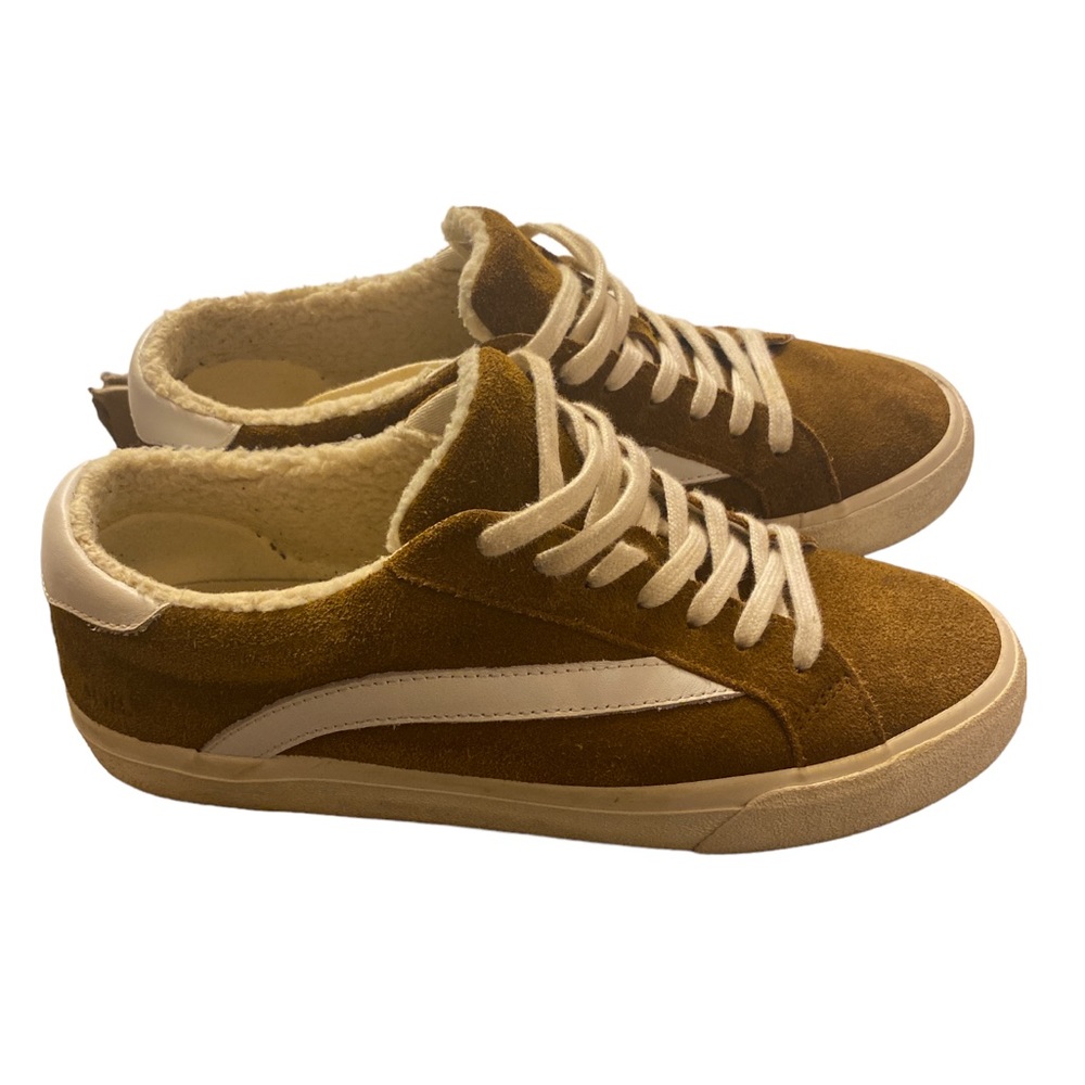 Madewell Sidewalk Low-Top Sneakers – Equestrian Brown (Size 9)💲60 | EUC